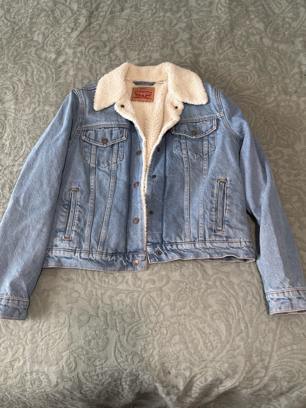 Levi’s Sherpa Lined Denim Jacket